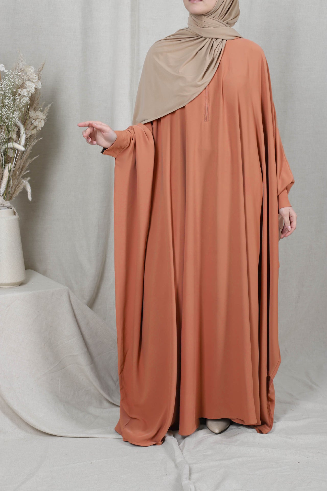 Eid Hooded Muslim Women Hijab Dress Prayer Garment Jilbab Abaya Long Khimar Full Cover Ramadan Gown Abayas Islamic Clothes Niqab - Needify