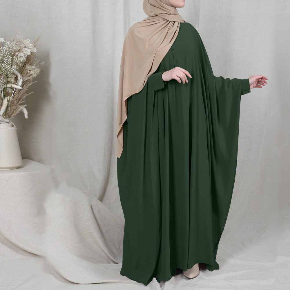 Eid Hooded Muslim Women Hijab Dress Prayer Garment Jilbab Abaya Long Khimar Full Cover Ramadan Gown Abayas Islamic Clothes Niqab - Needify