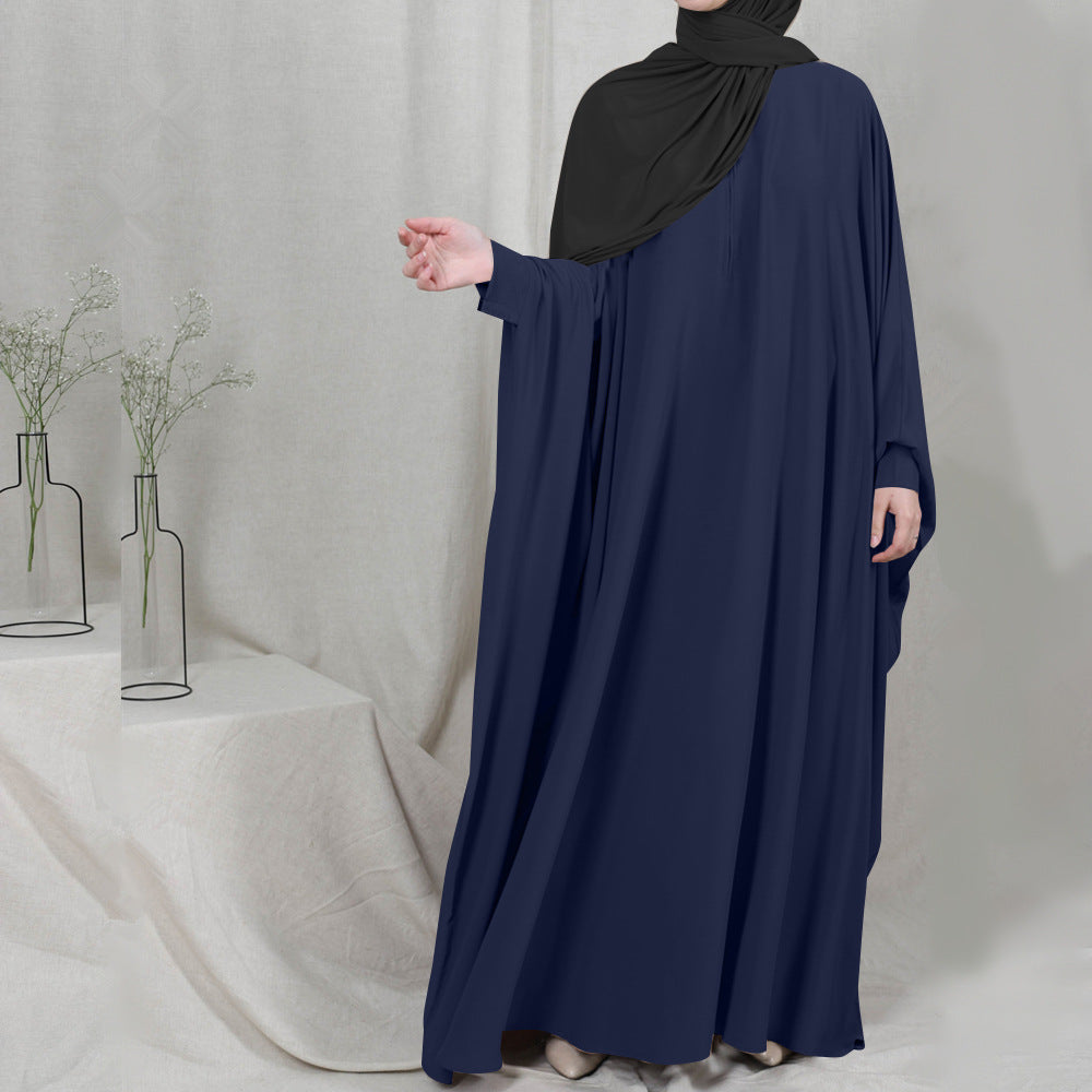 Eid Hooded Muslim Women Hijab Dress Prayer Garment Jilbab Abaya Long Khimar Full Cover Ramadan Gown Abayas Islamic Clothes Niqab - Needify